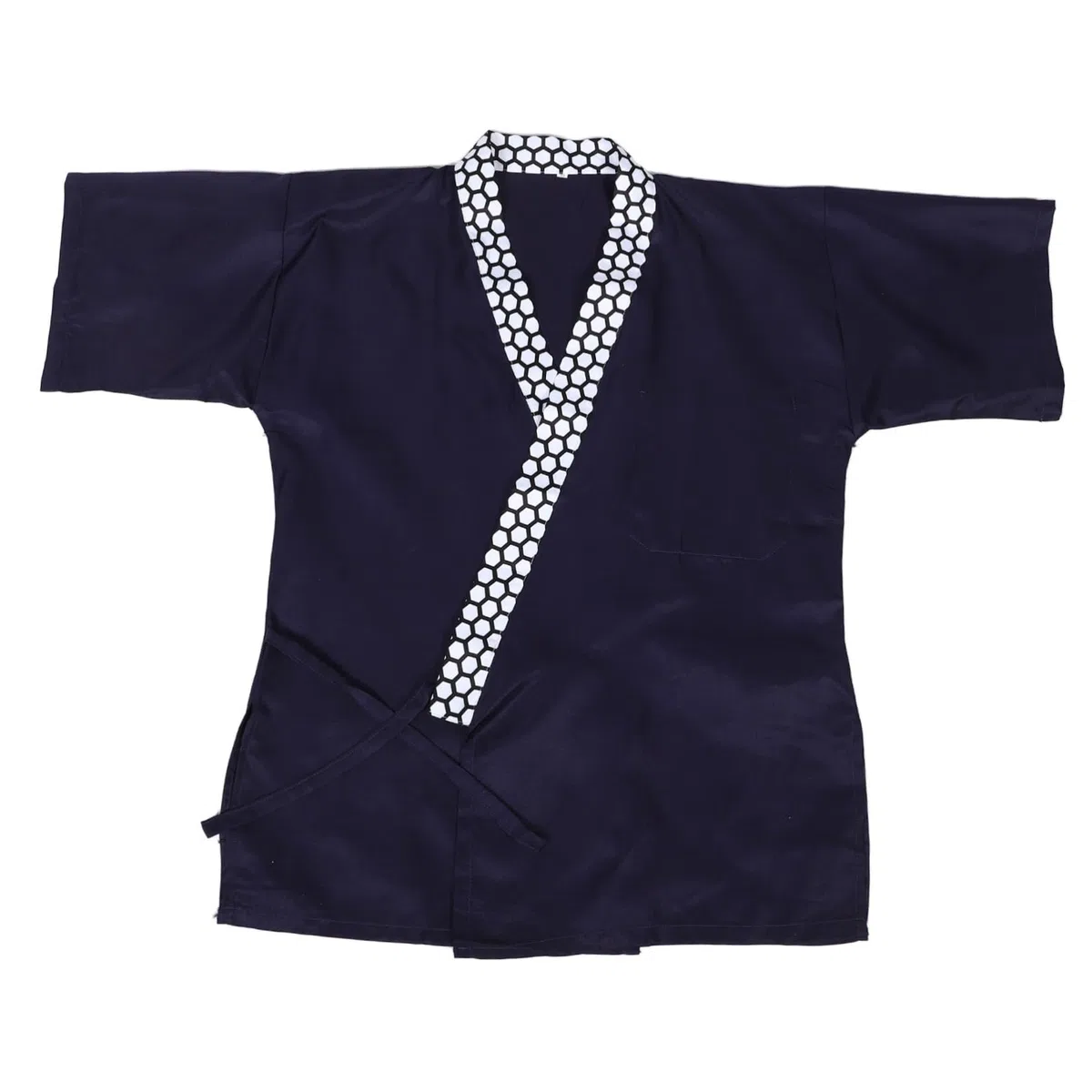 Didiseaon Ropa de Trabajo de Chef japonés Abrigo de Sushi Restaurante Kimono Chaqueta de Cocinero para Hombre Abrigo de Cocinero Abrigos de Chef para Hombres Mangas de Chef Fibra de Bambu