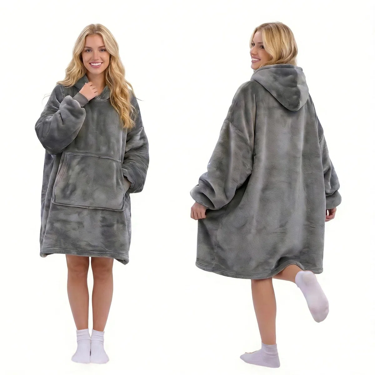 Manta de Sudadera Gigante con Capucha,Suave Sudadera con Capucha de Gran Tamaño,Manta con Capucha portátil con Bolsillo Frontal y Manga Larga,para Hombres,Mujeres,Adultos,Adolescentes