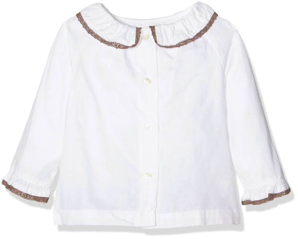 Gocco, Blusa Cuello Volante - Abrigo para bebé-niñas