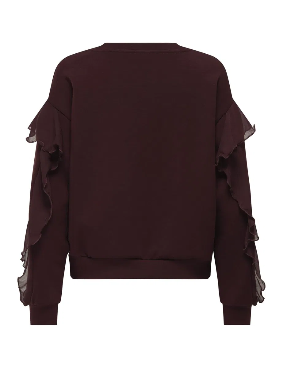 ONLY Onlscarlet L/S Flounce Swt para Mujer