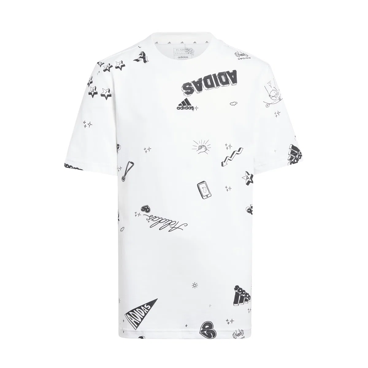 adidas J Bluv Q3 Aopt Camiseta Unisex bebé