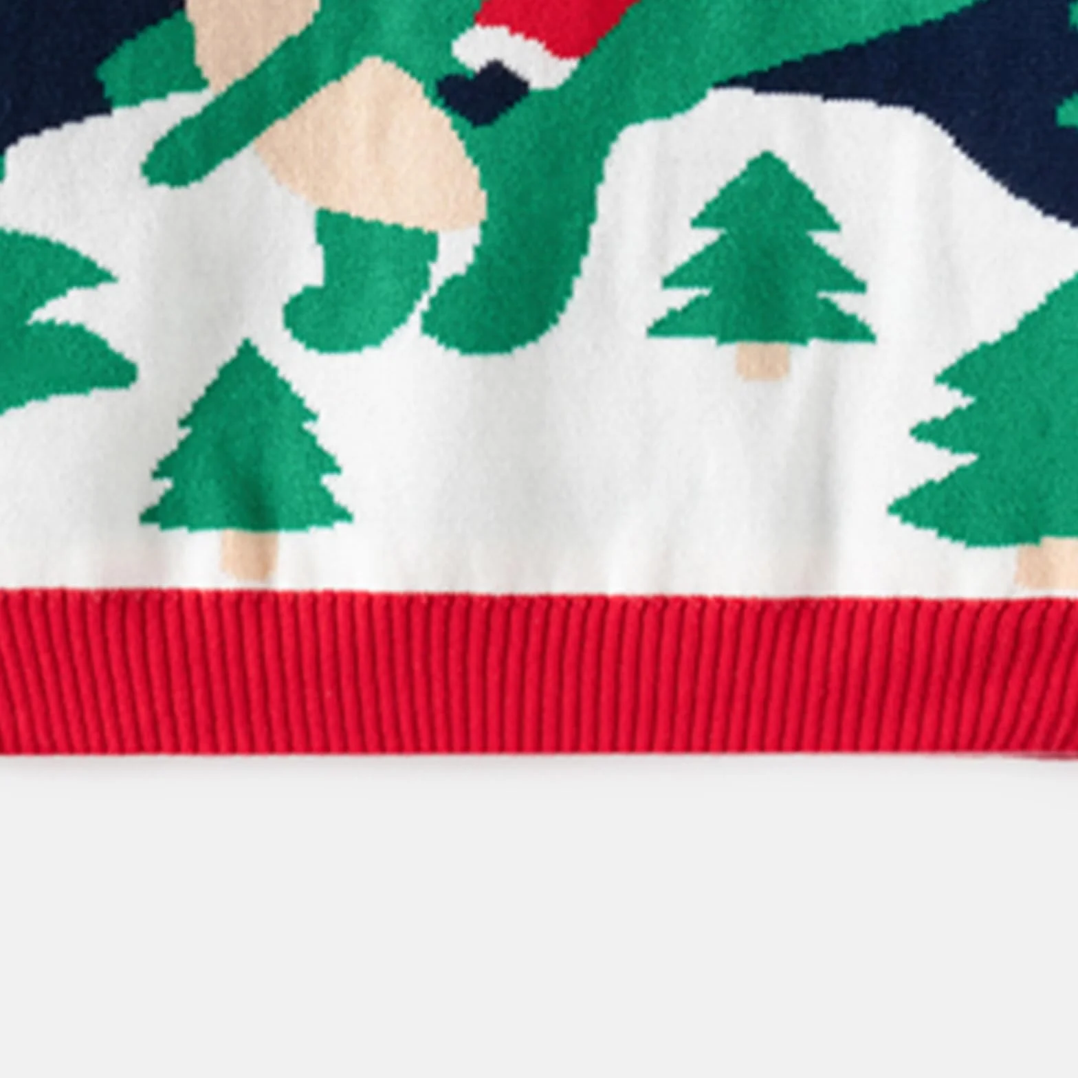 Niños Niñas Jersey de Navidad Sudadera de Punto Suéter Invierno Pull-Over Manga Larga Ciervo 1-6 Años