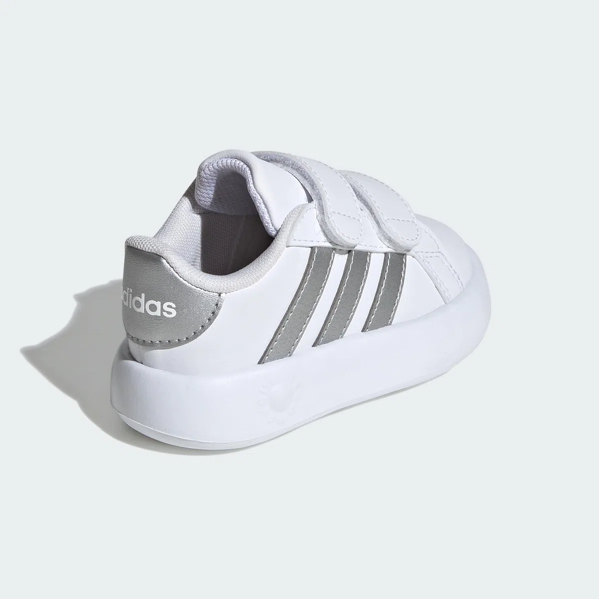 adidas Grand Court 2.0 Shoes Kids, Zapatillas de Tenis Unisex bebé, FTWR White Matte Silver FTWR White, 22 EU