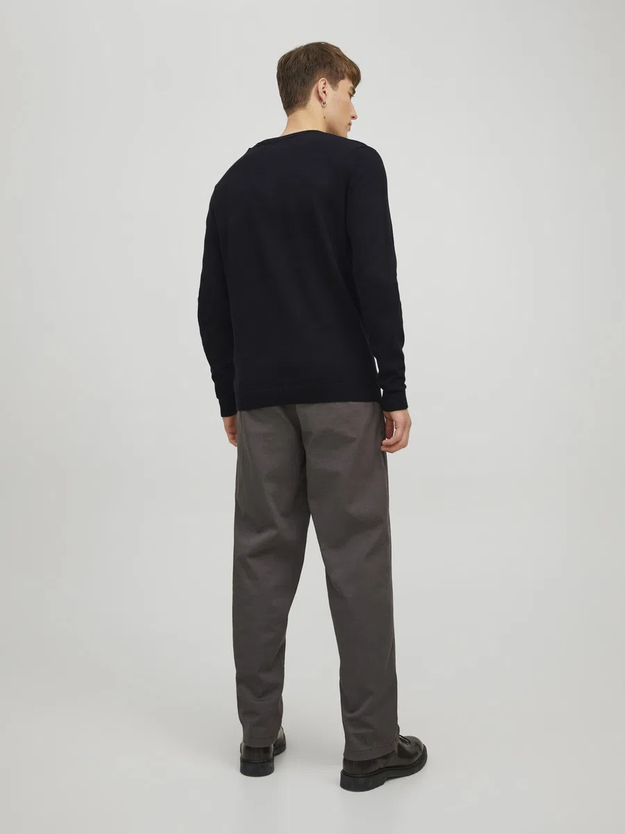 JACK & JONES Knitted Pullover Plain Knitted Pullover
