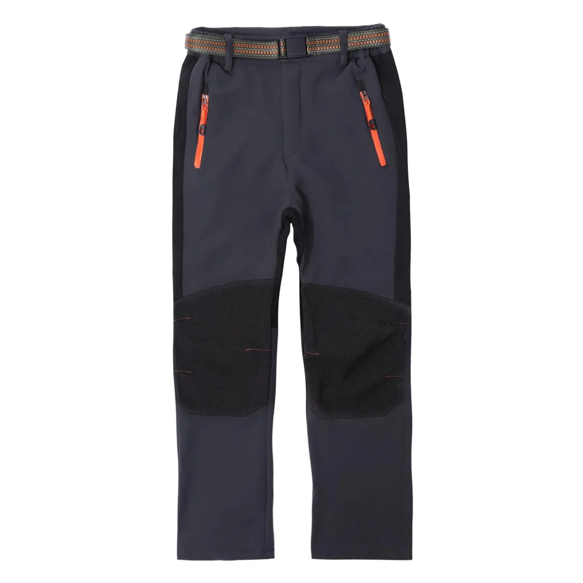 LHHMZ Pantalones de Invierno para Exteriores de Invierno con Forro Polar cómodo para niños, Pantalones de Senderismo para niños y niñas con Nieve cálida