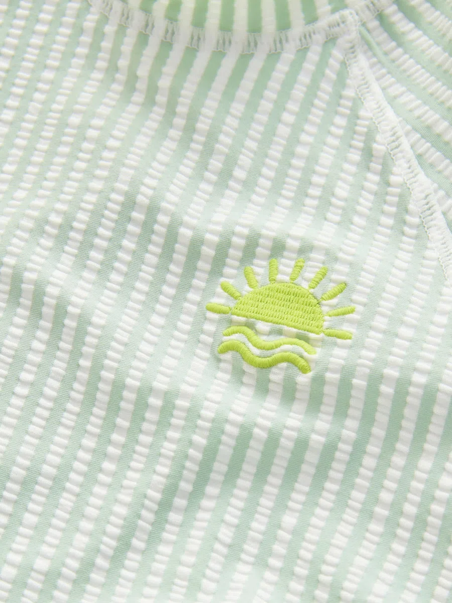 NEXT Niños Conjunto de bañador y Gorro con protección Solar