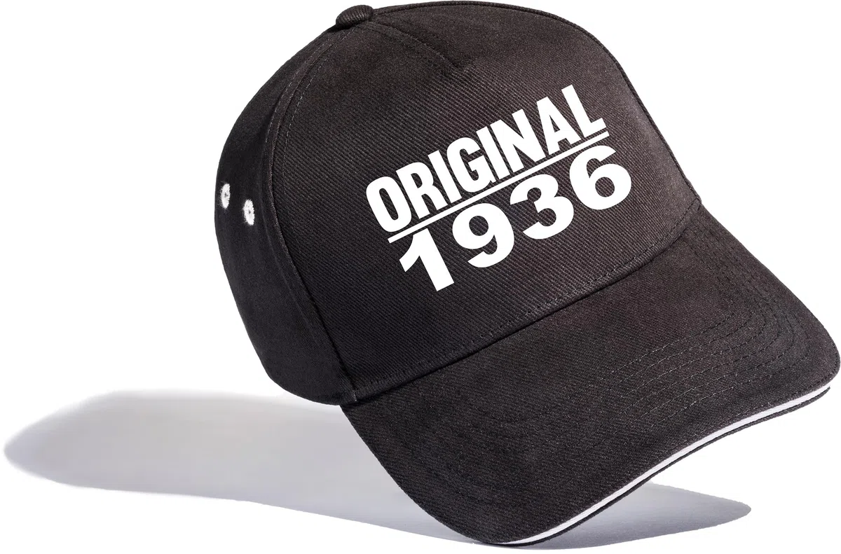Regalo de cumpleaños para abuelo: gorra de 90 cumpleaños - año 1934 - gorra de cumpleaños Opi sombrero gorra de béisbol para hombre