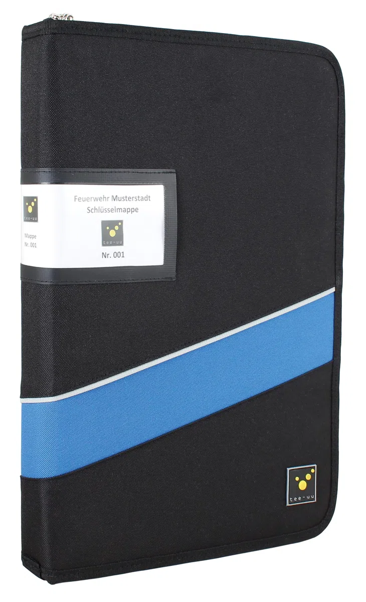 tee-uu KEYSTUFF XL - Carpeta organizadora para llaves (14 llaves, tablero extraíble)