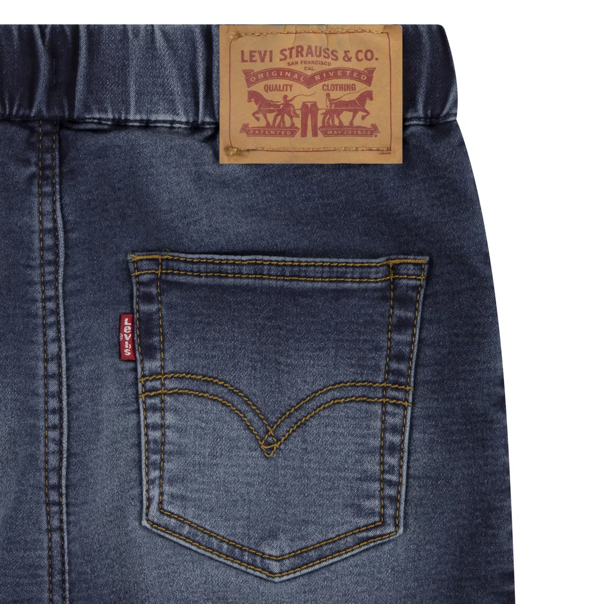 Levi'S Skinny Fit Short Cintura Elástica, Niños, 3 años