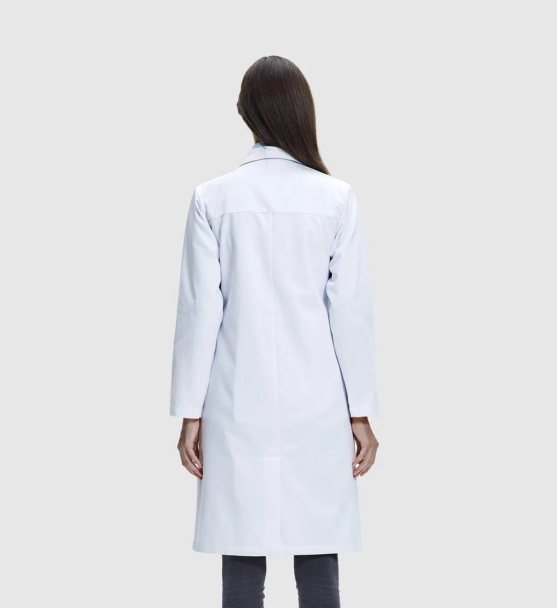 Dr. James Bate de laboratorio Premium mujeres, con múltiples bolsillos, ajuste clásico, cierre a presión oculto