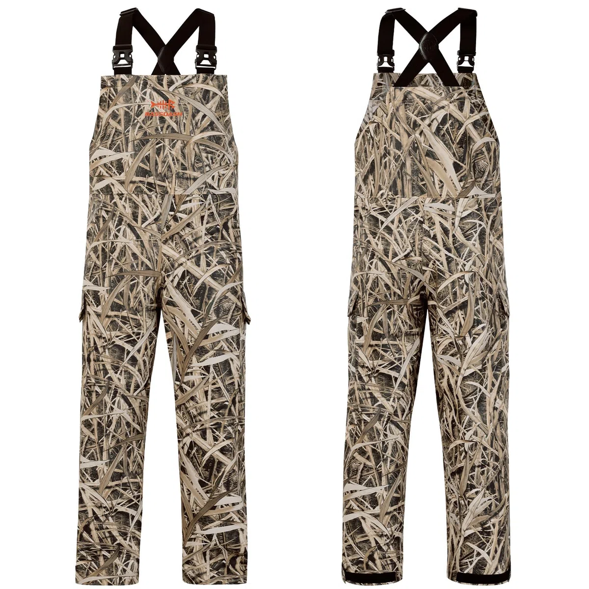 Bassdash Pantalones Impermeables para Pesca para Hombre Pantalones Impermeables Resistentes a Las Manchas Pantalones de Trabajo Ajustables y Ligeros con Revestimiento de PU