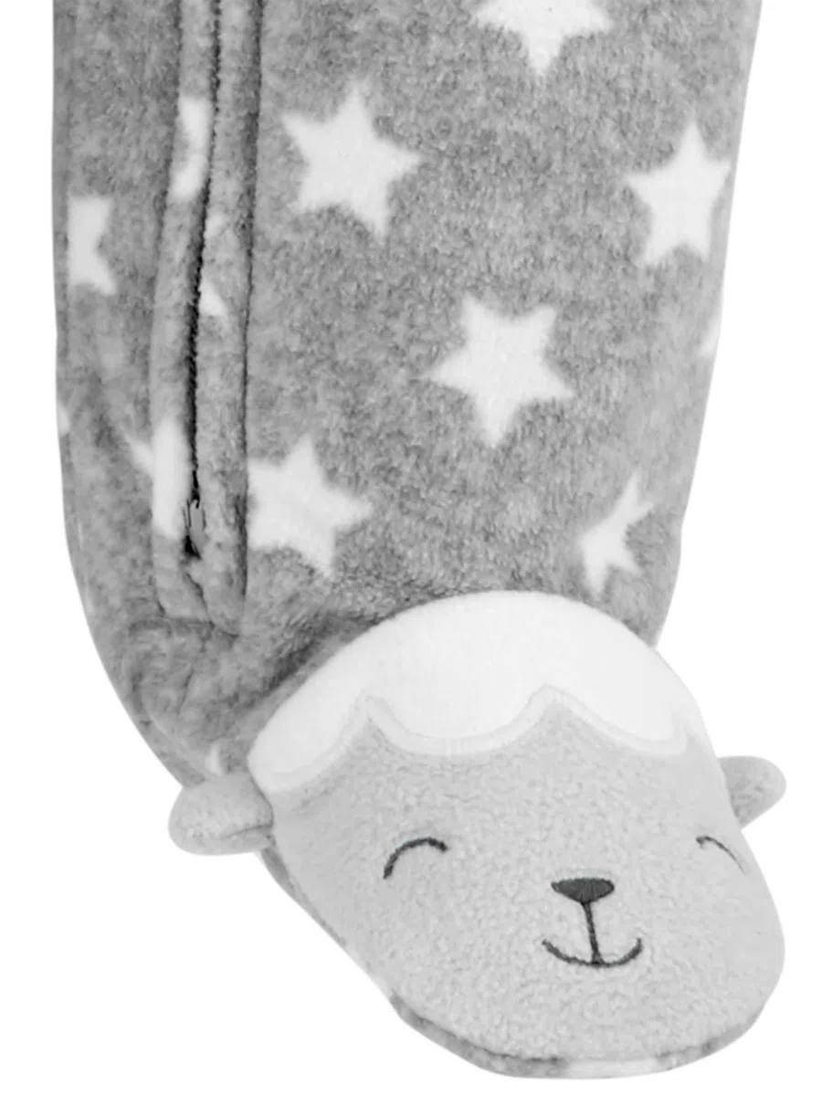 Simple Joys by Carter's 2-Pack 2-Way Zip Textured Sleep and Play Durmientes Unisex bebé (Pack de 2)