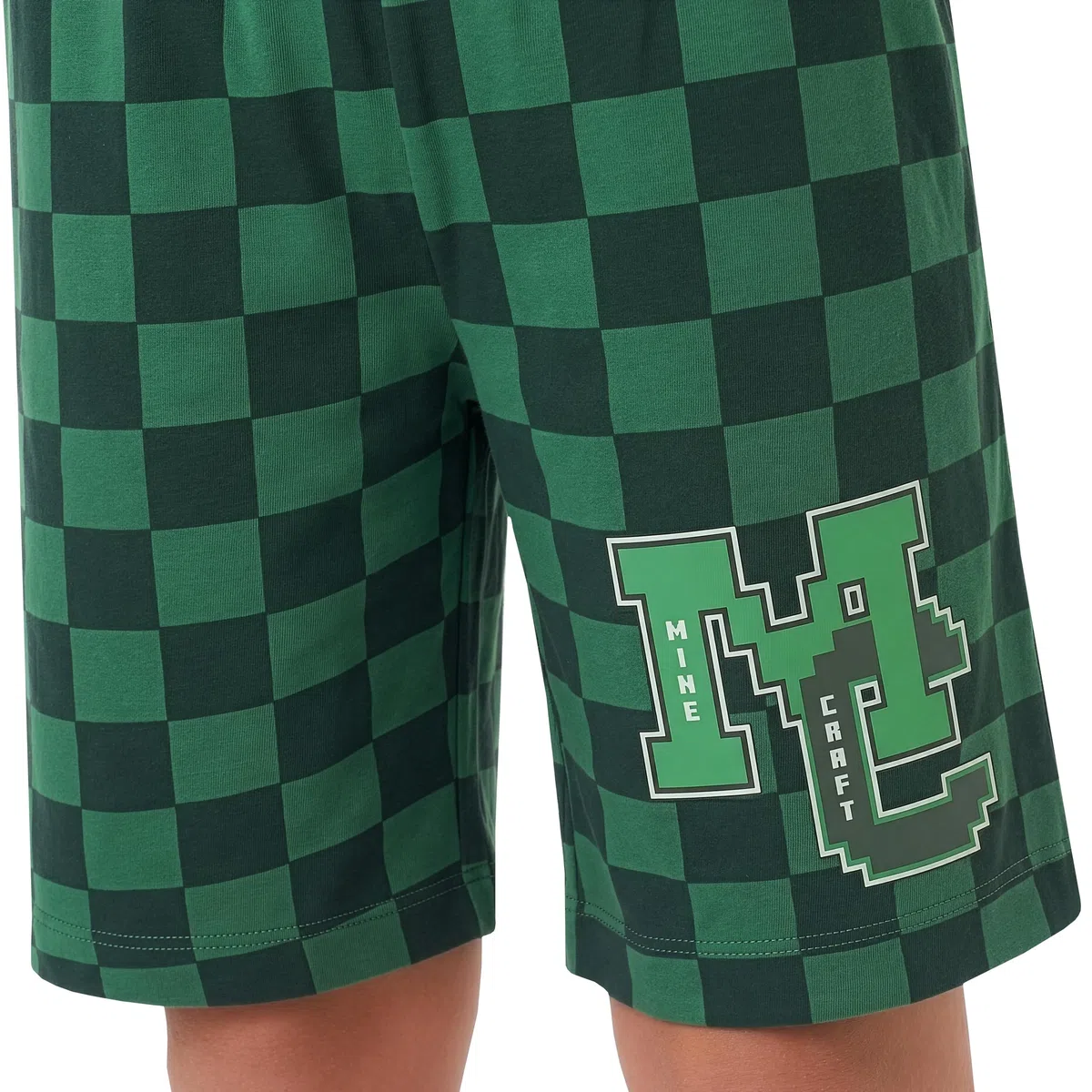 Minecraft Pijama Niños, Conjunto Niño Verano Creeper, Pijama Niño Manga Corta