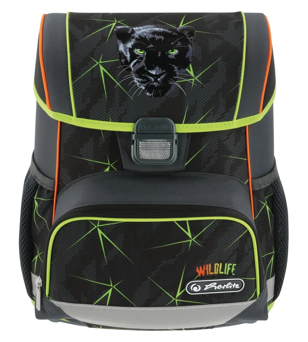 Herlitz Loop Plus Wild Life - Mochila (rellena, 1 unidad), Vida Salvaje, 37 x 31 x 22 cm, Casual
