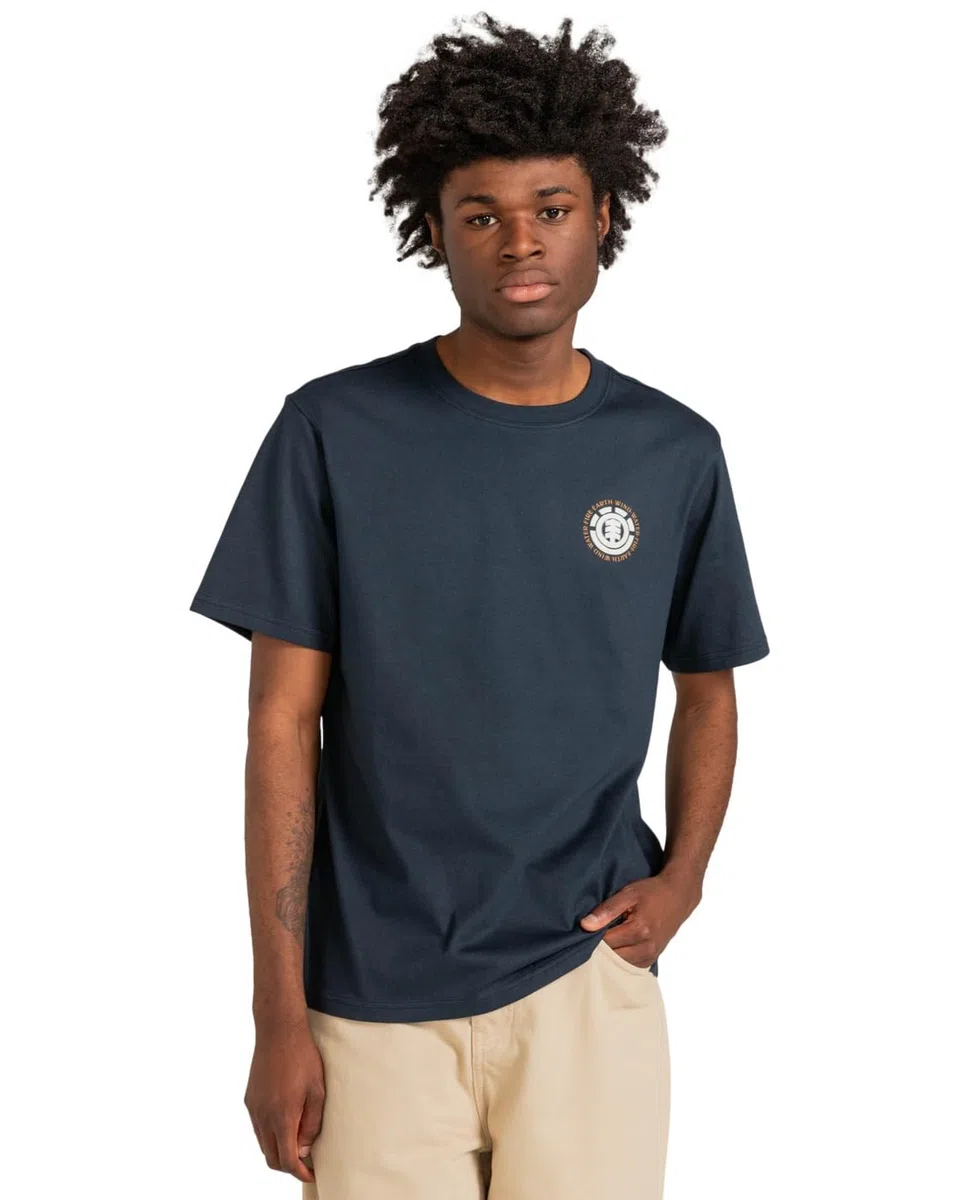 Element Seal Camiseta de Manga Corta Hombre (Pack de 1)