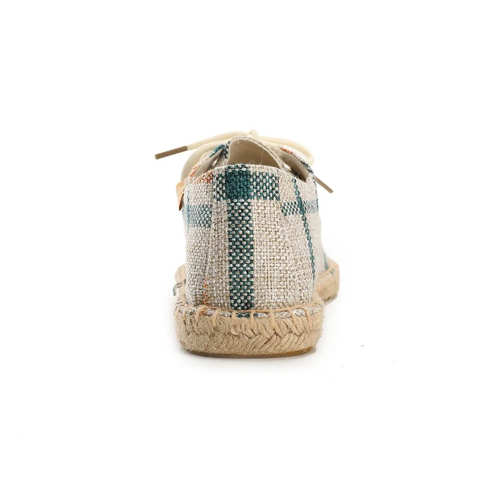 Kennti Alpargatas de Cordones y Chambray Hombre