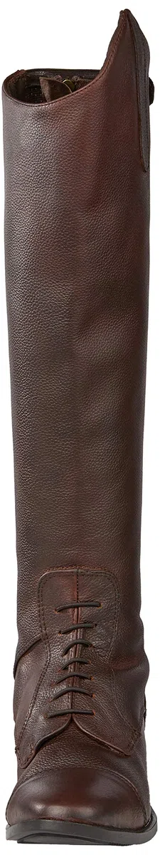 Rhinegold Elite Luxus - Botas de equitación de Piel con Cordones, Color marrón