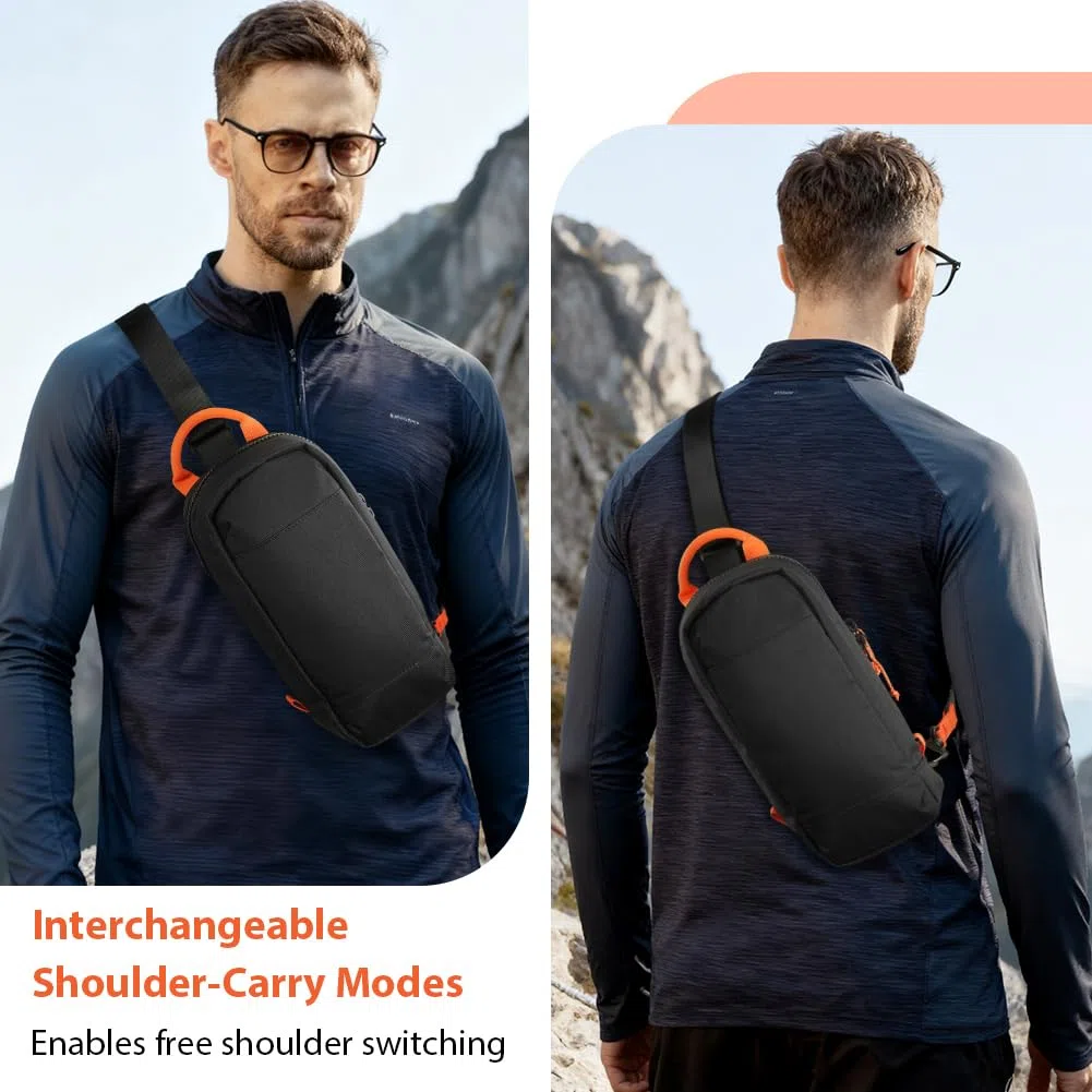 AXFEE Bolsa Sling para Nintendo Switch 2,Bolsas de Almacenamiento a Prueba de Polvo con Cremallera, con 8PCS para Tarjetas de Juego, Bolsa para Organizar Cable,Ideal para Viaje,Trabajo o Uso Diario