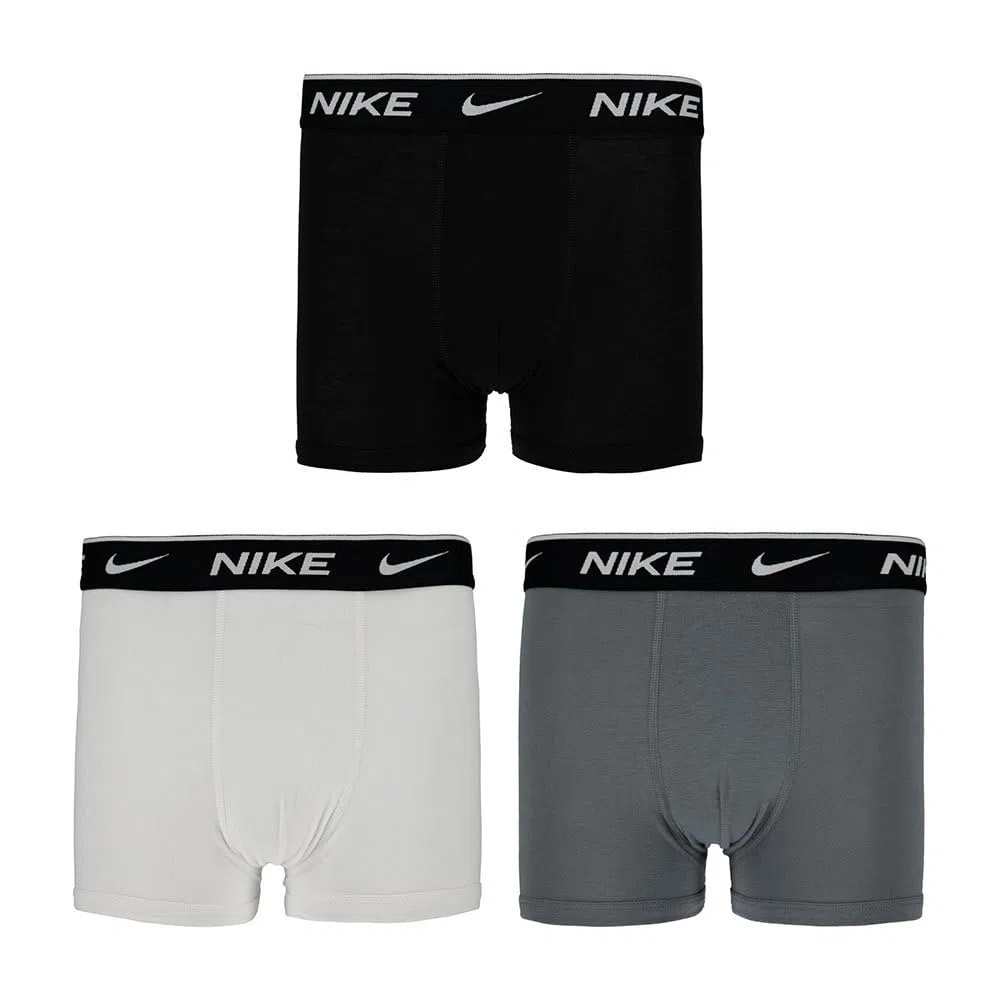Nike E Day Cotton Stretch 3 Bóxer Niños (Pack de 3)