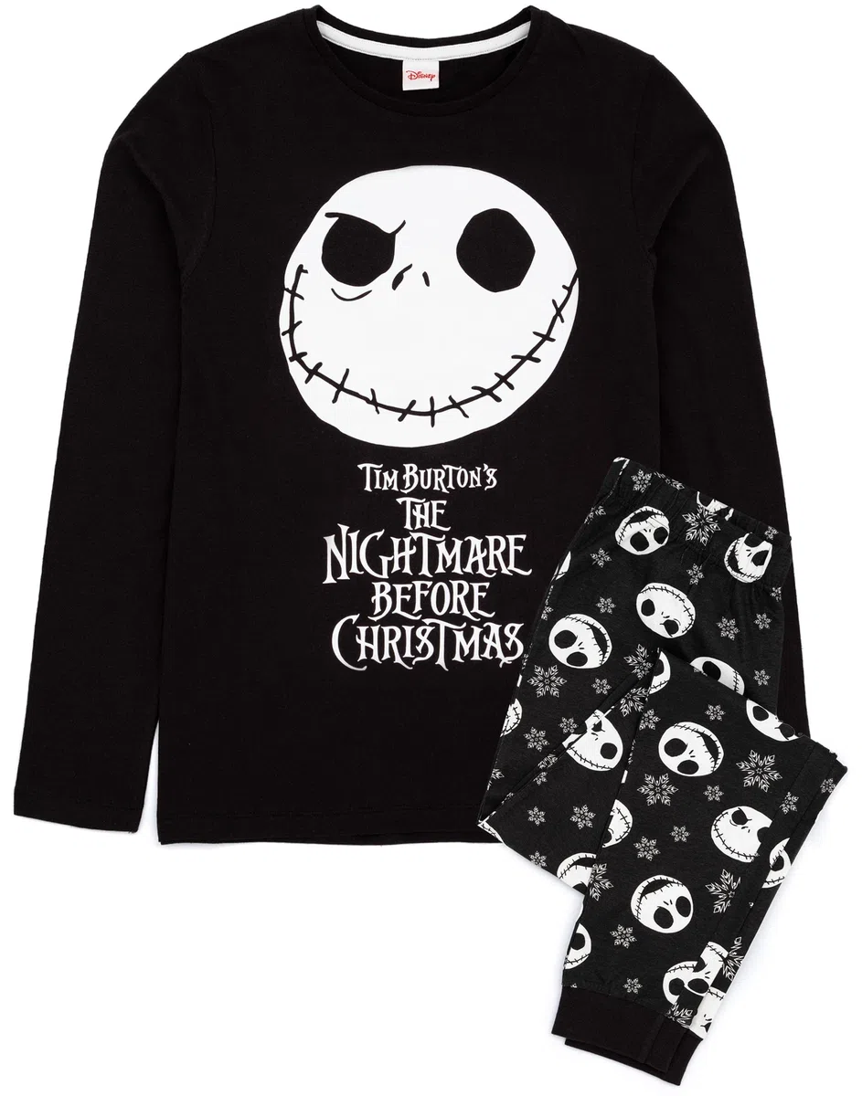 Disney The Nightmare Antes de Navidad Familia Pajama Hombres Mujeres Niñas Niñas