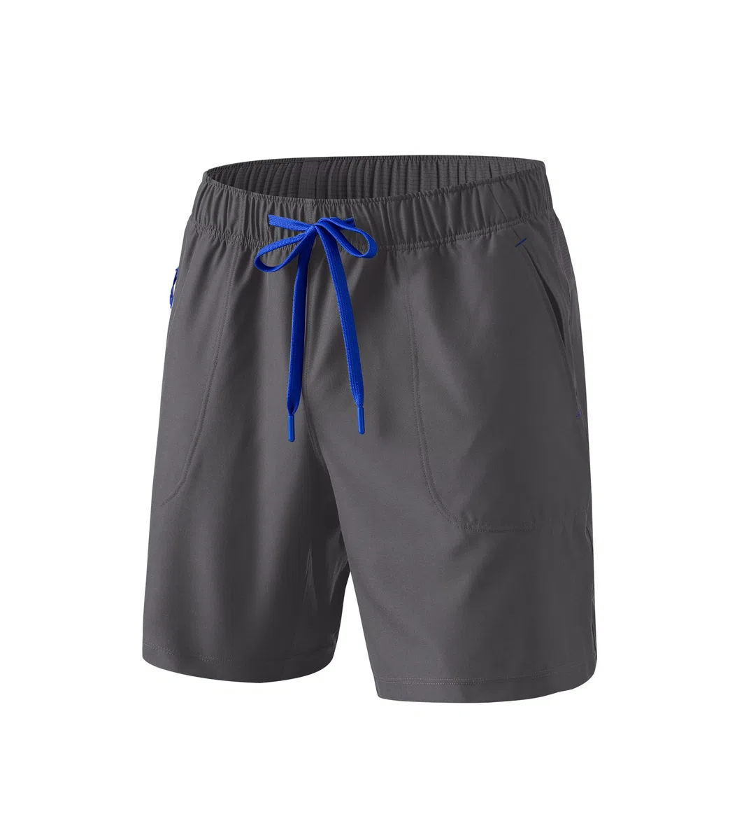 Separatec Pantalones cortos de senderismo para hombre, pantalones cortos casuales ligeros de secado rápido de 7 pulgadas con bolsillos con cremallera para actividades al aire libre, correr, viajes