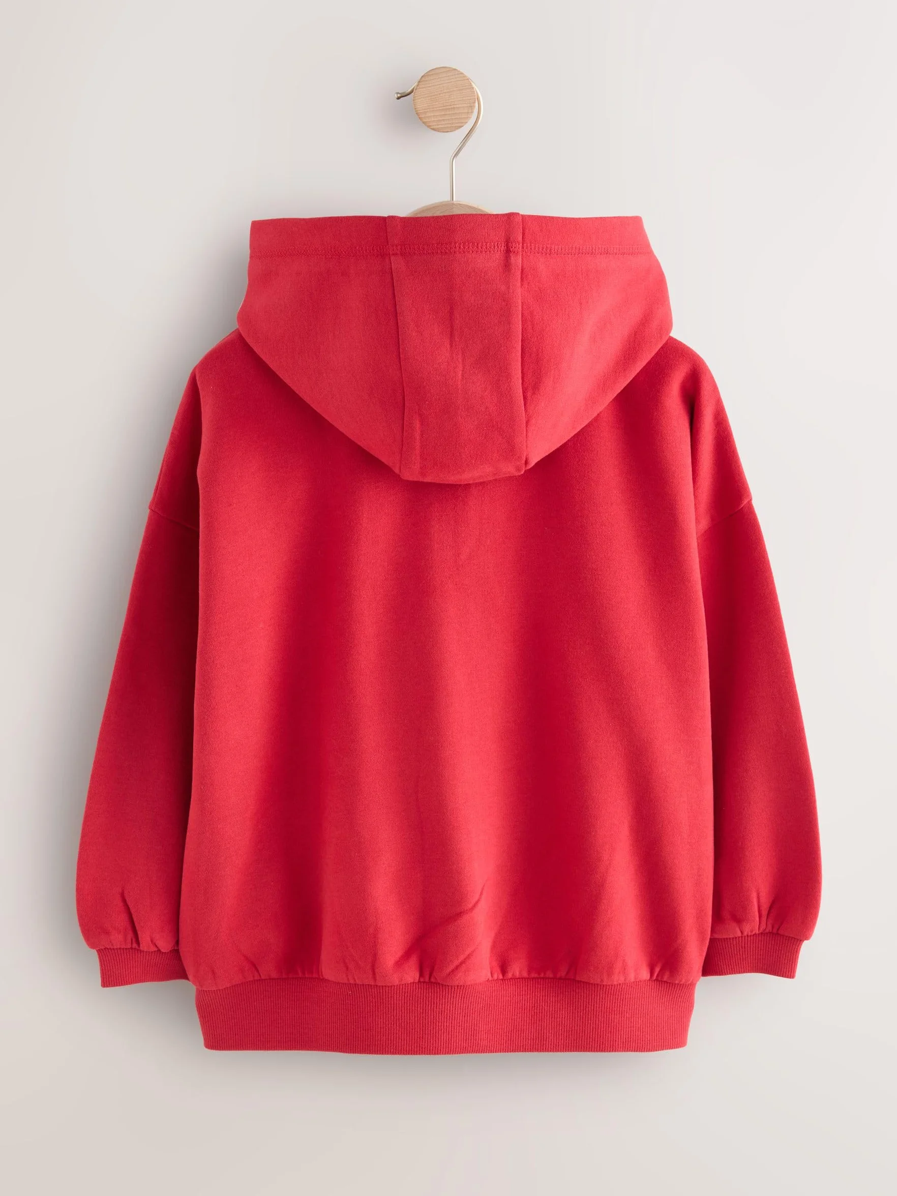 NEXT Niñas Sudadera Deportiva con Cremallera y Capucha Rica en algodón
