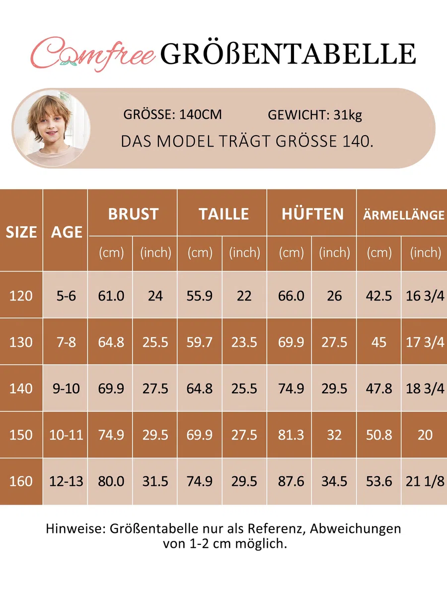COMFREE Camiseta térmica de manga larga para niños de manga larga cálida para adolescentes y niñas de forro polar, ropa interior térmica, ropa interior funcional