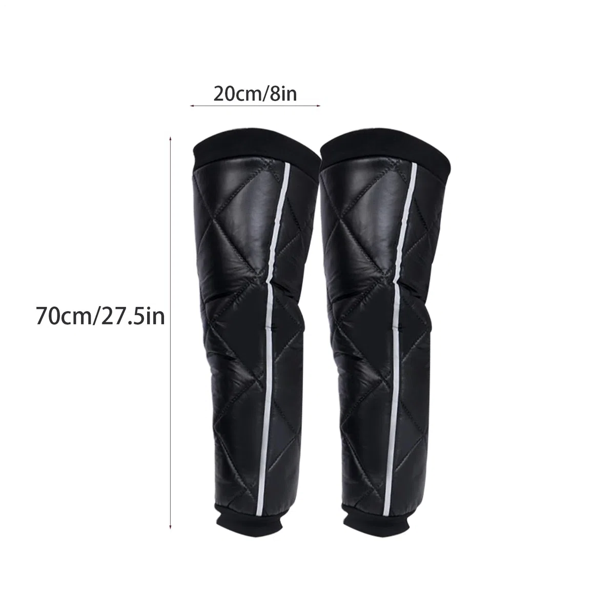 Rodilleras de invierno para motocicleta, calentadores de rodilla, cálidos, gruesos, resistentes al viento, resistentes al frío, para deportes al aire libre, mujeres, hombres, personas mayores