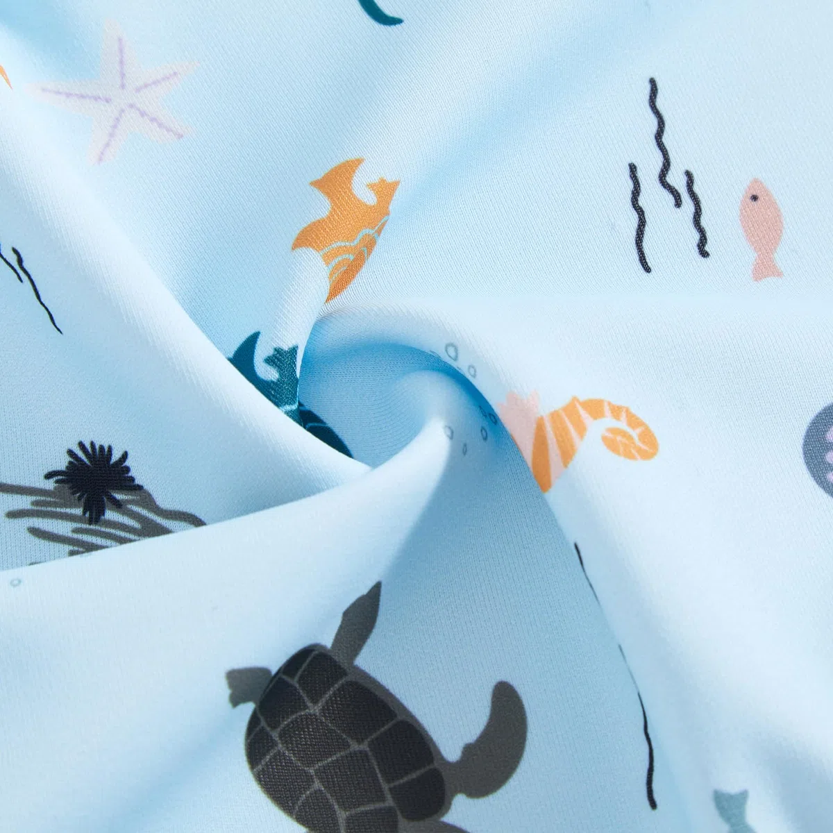 JiAmy Traje de baño para bebé niño con sombrero de sol de manga corta con cremallera, protección solar, playa, traje de baño de una pieza, 6M-5Y