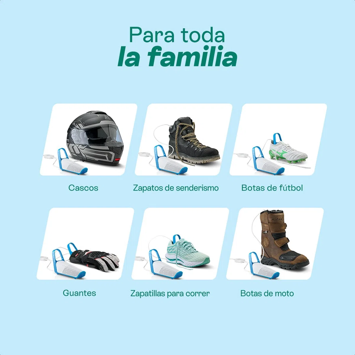Shoefresh Opod Mini Secador y Ambientador de Zapatos Eléctrico, USB-C