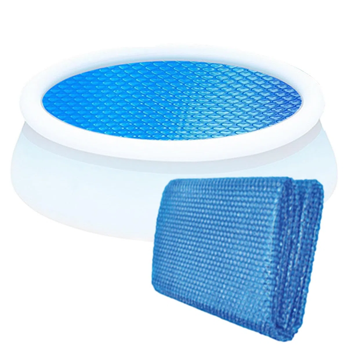 300 x 200 cm Cubierta De Piscina Solar De Natación - Cubierta Solar De Burbujas De Piscina | Protección Solar A Prueba De Lluvia Y Polvo De Polvo Aislamiento Térmico Cuttable para La Protección Solar