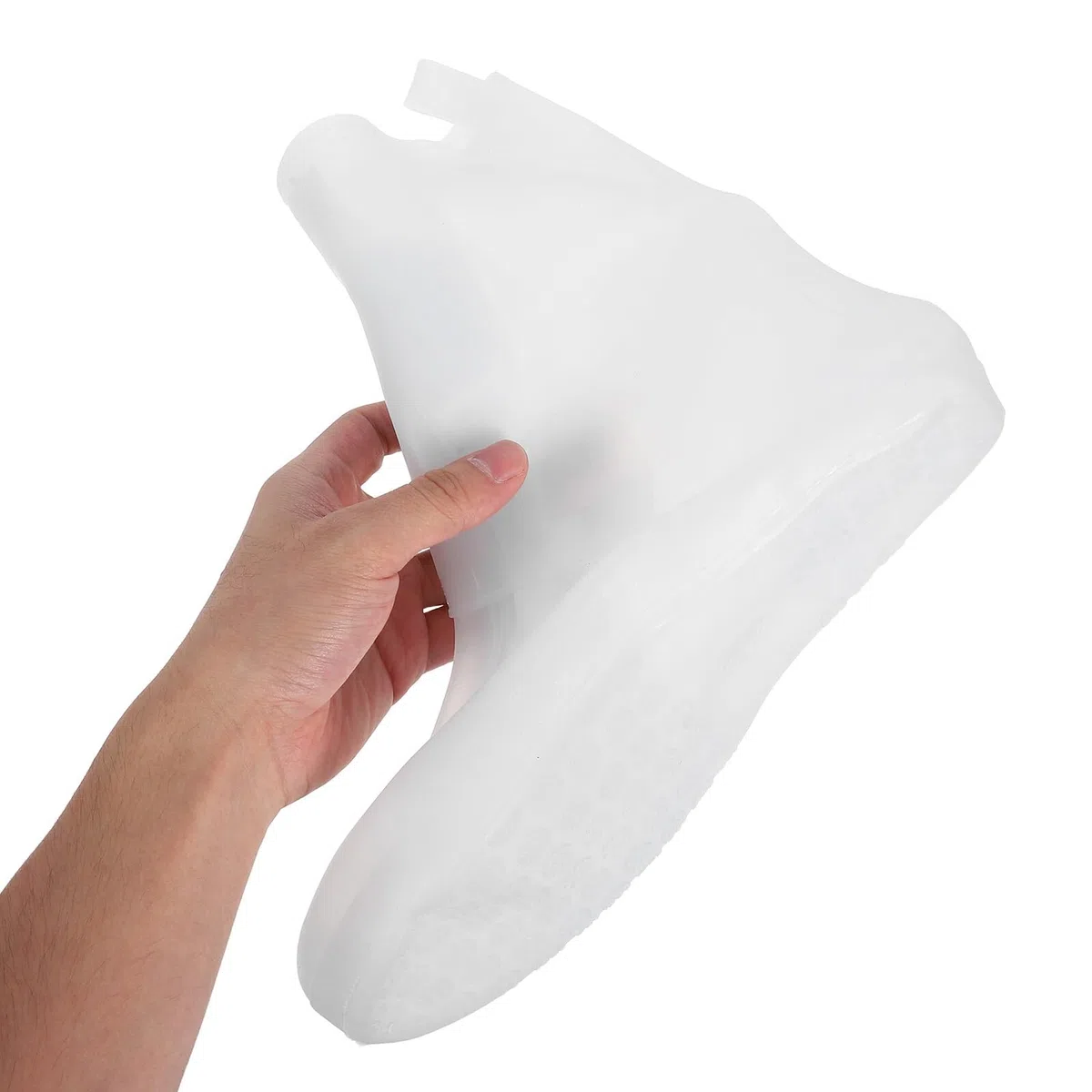 YARNOW Cubrezapatos Impermeables de Silicona para Adultos 2 Pares Talla 36/37 Antideslizantes Resistentes al Desgaste Reutilizables Ideales para Viajes Ciclismo y Protección Lluvia