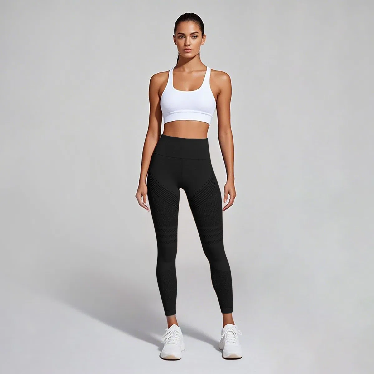2 Pack Viva Cuerpo Leggings 3D Anticelulíticos Mujer,Leggings Anticelulitis 3D Compresión Lipedema,Leggins Anti Celulitis Deportivos Push Up, Mallas Anticelulitis Mujer Reductores Lipedema