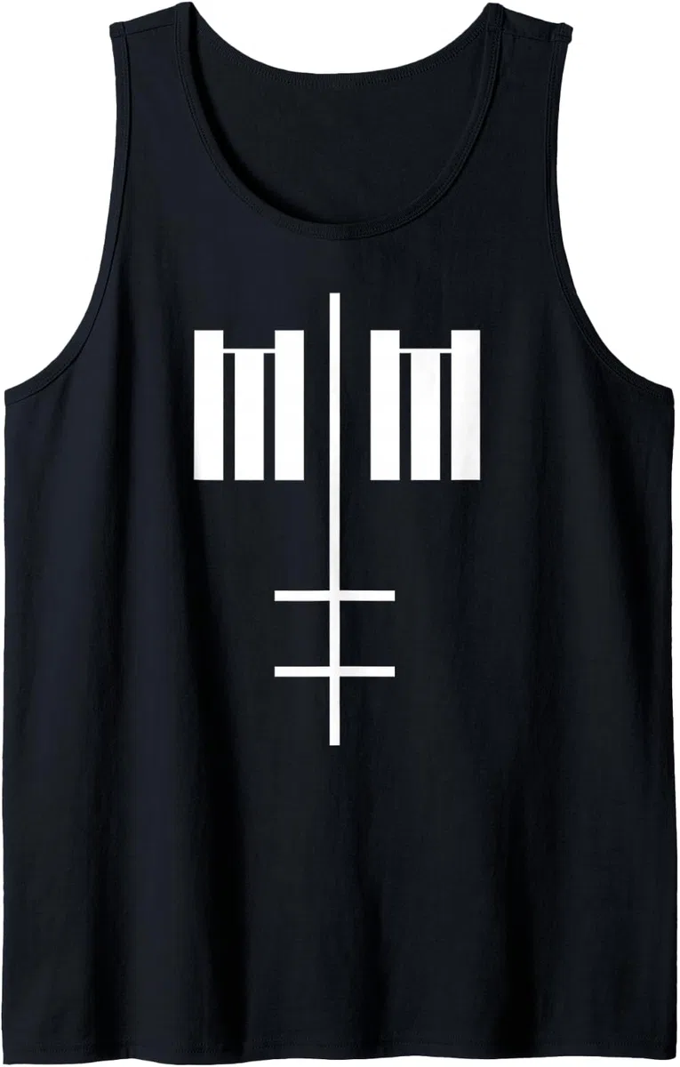 Marilyn Manson MM Cross Camiseta sin Mangas