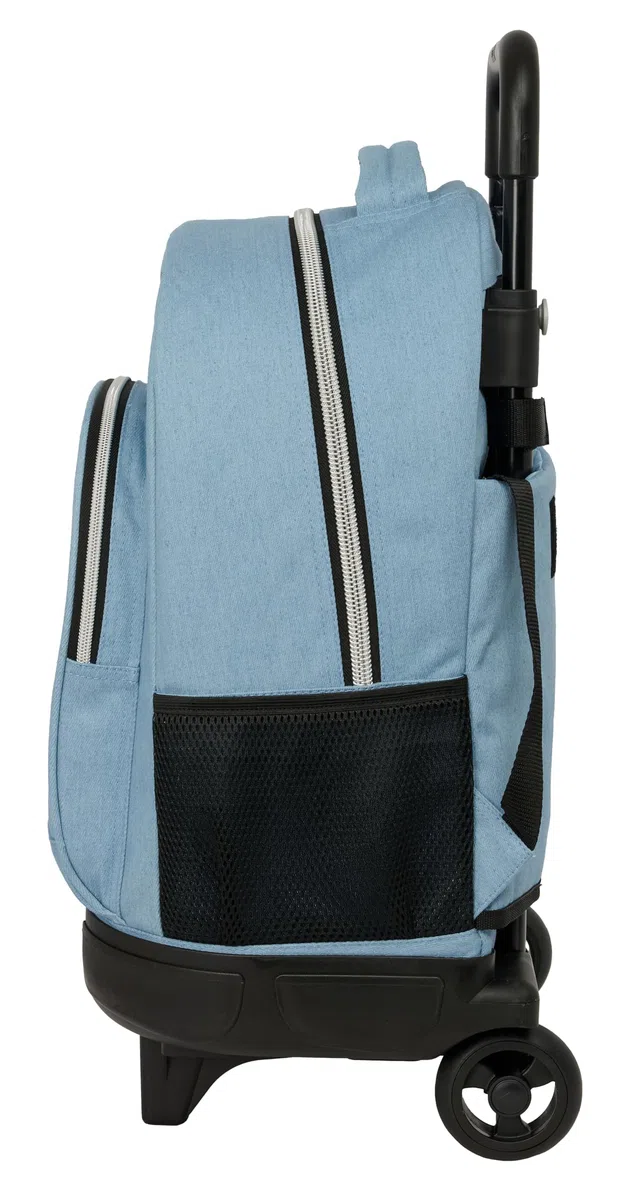 K-POP Demon Hunters - HUNTR/X - Mochila Grande con Ruedas, Compacta, Extraíble, Ideal para Niños de Diferentes Edades, Cómoda y Versátil, Resistencia, 33x22x45 cm