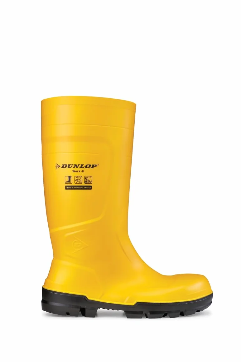 DUNLOP Protective Footwear, NB2JF01, Work-It S5, Amarillo, Talla