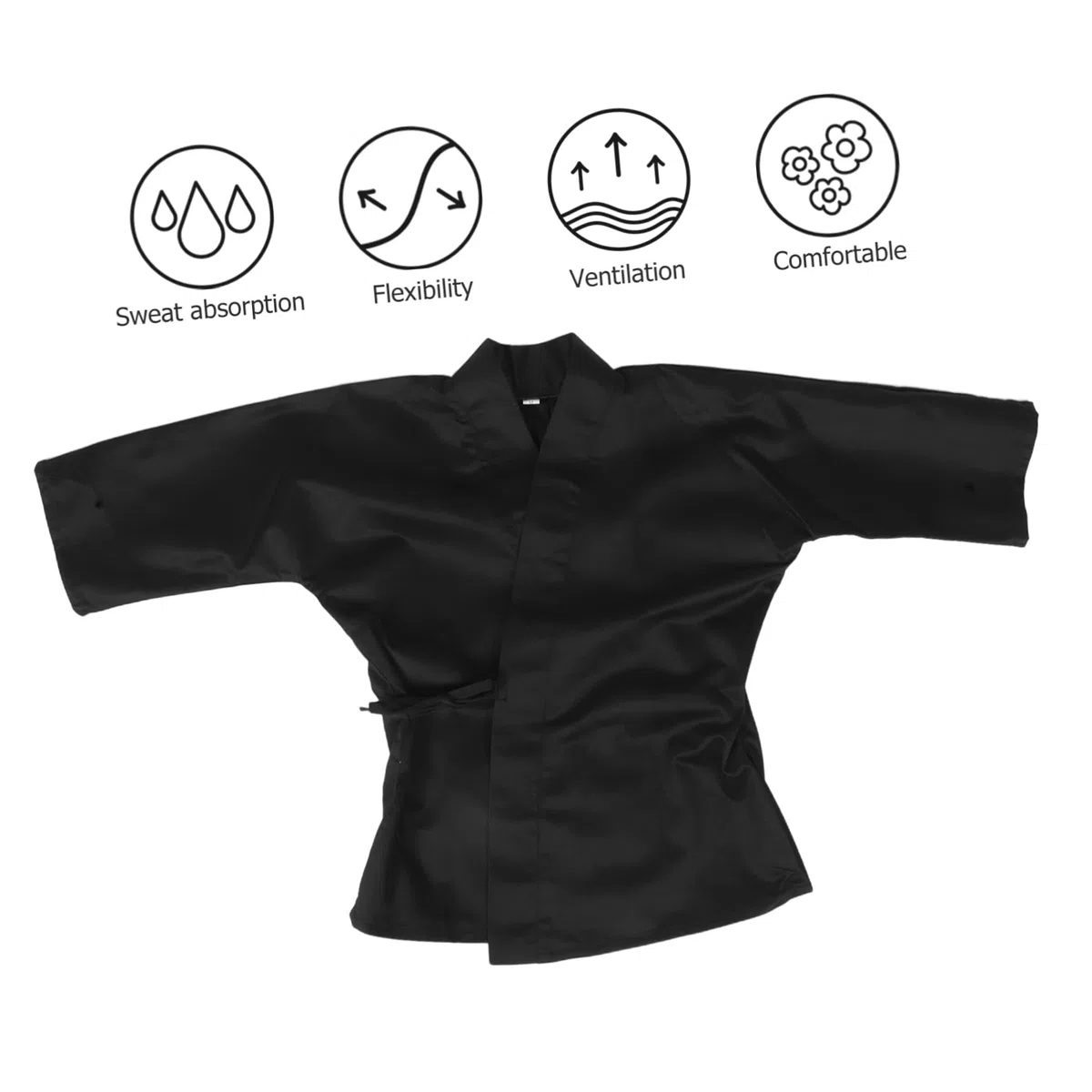 Ropa de Trabajo de Chef Japonesa Chaqueta Kimono Disfraz Sushi para Izakayas Cocina Japonesa y Bares de Sushi Chaqueta de Chef para Hombre