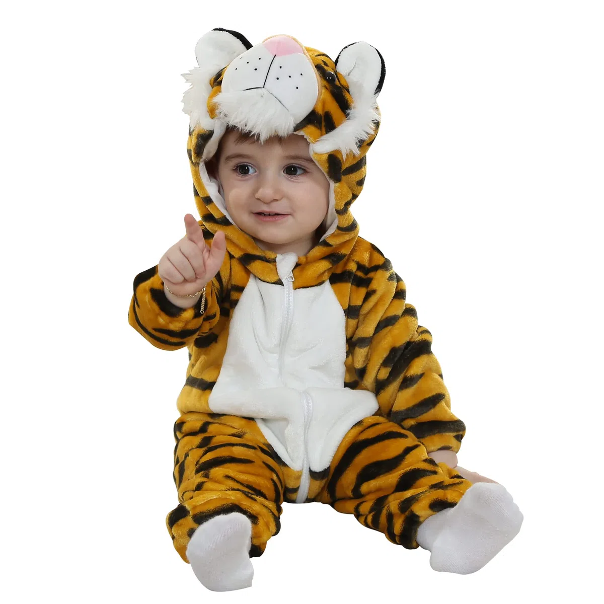 Mono de bebé con Capucha para bebés mameluco de Animal para niños y niñas Disfraz de Halloween para Infantil