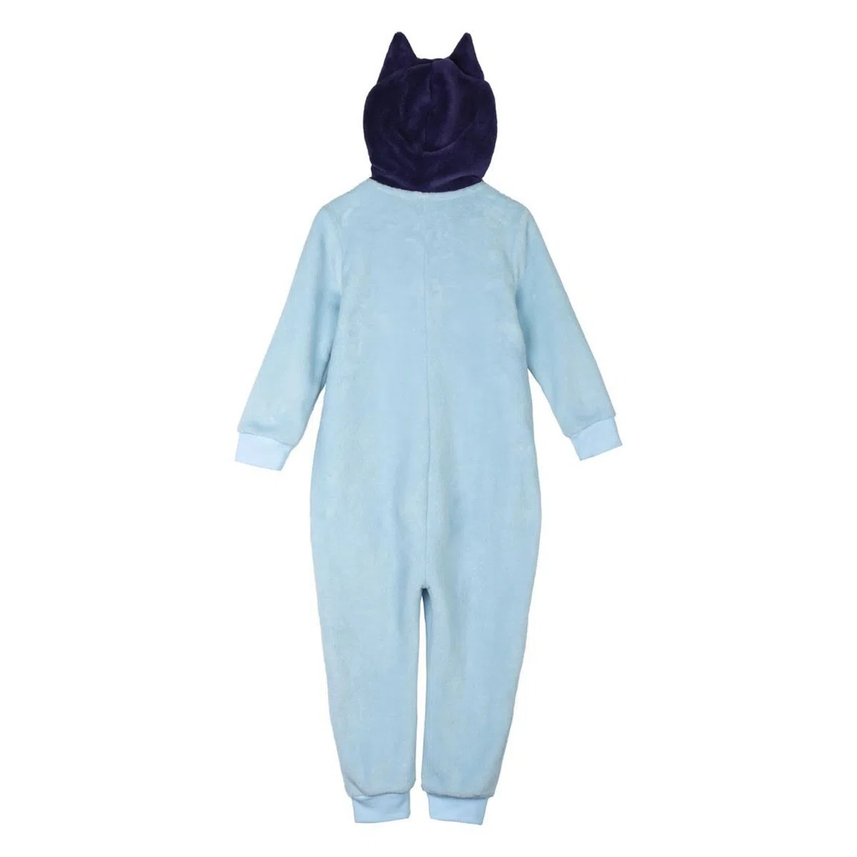 CERDA Life´S Little Moments Pijama de Invierno de Bluey para Niños, Color Azul, Una Pieza con Cierre de Cremallera, Fabricado con Poliéster Coral Fleece 100%