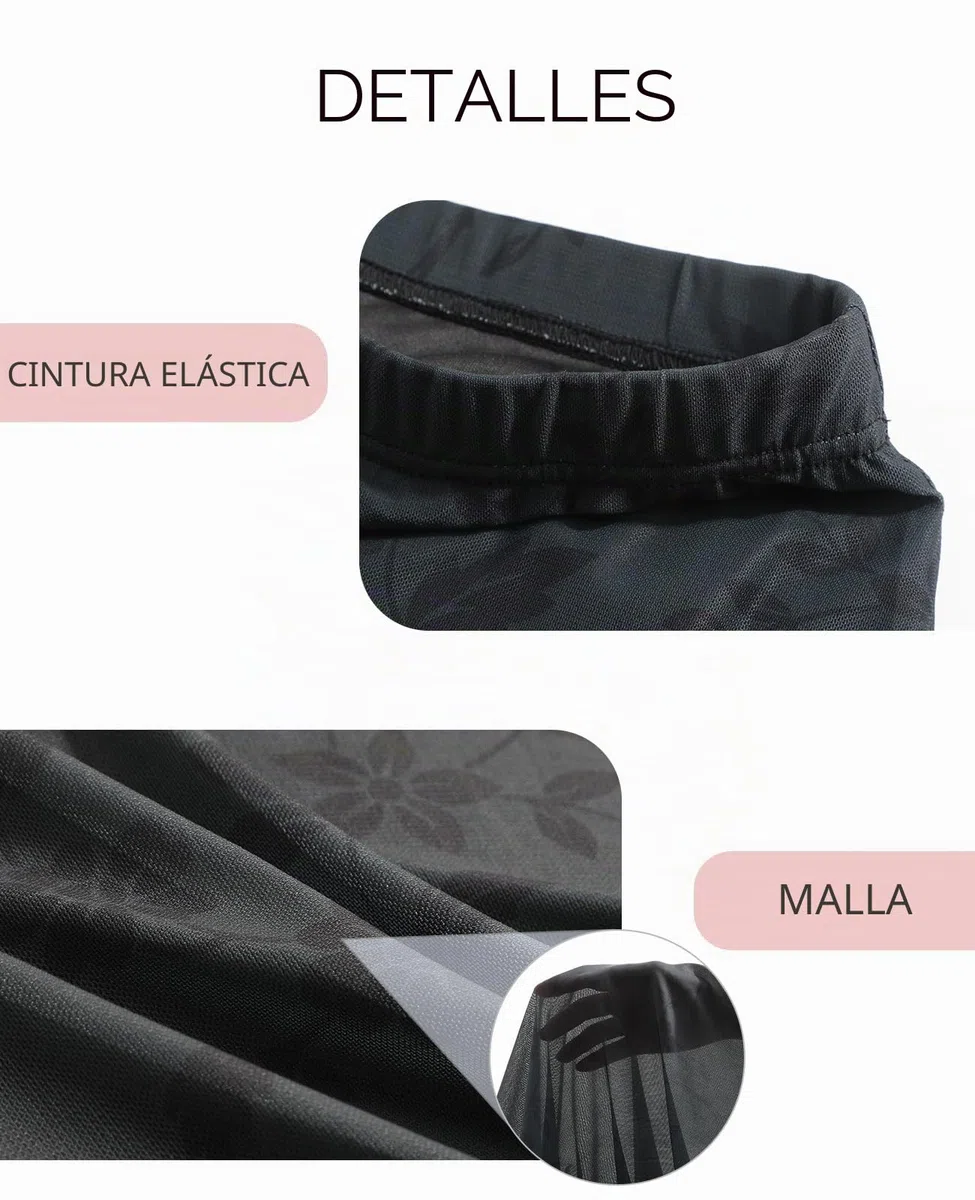 Genfien Faldas de Mujer Cintura Alta Elástica Falda Sirena Elegante Falda de Verano Falda con Bajo en Forma de Cola de Pez Suave y Ajustada