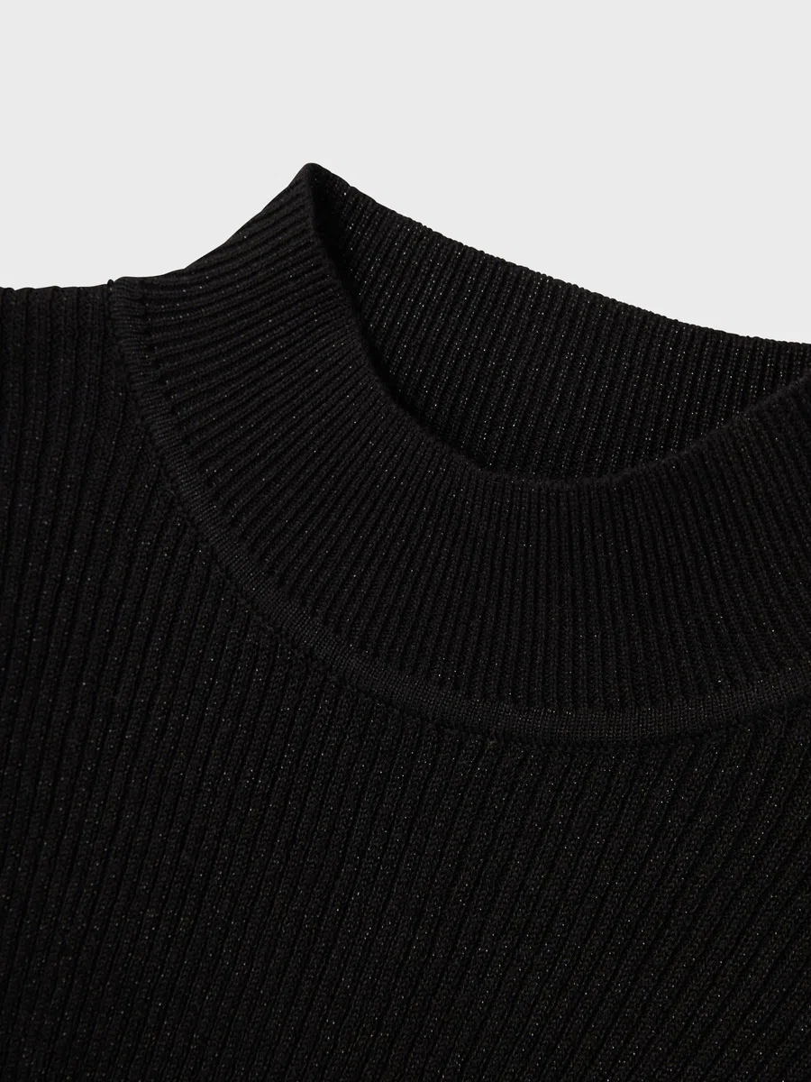 Name IT Nkfriaglitter LS Knit Jersey de Punto Niñas (Pack de 1)
