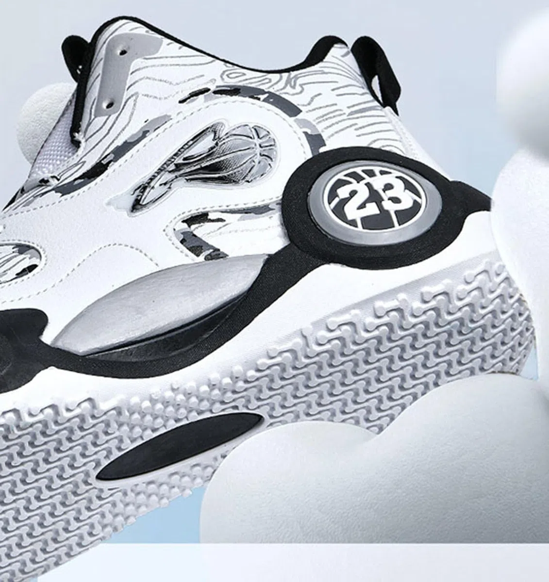 Zapatillas De Baloncesto Zapatillas Deportivas para Hombres Al Aire Libre Zapatillas De Entrenamiento Antideslizantes(35 EU, Q3)