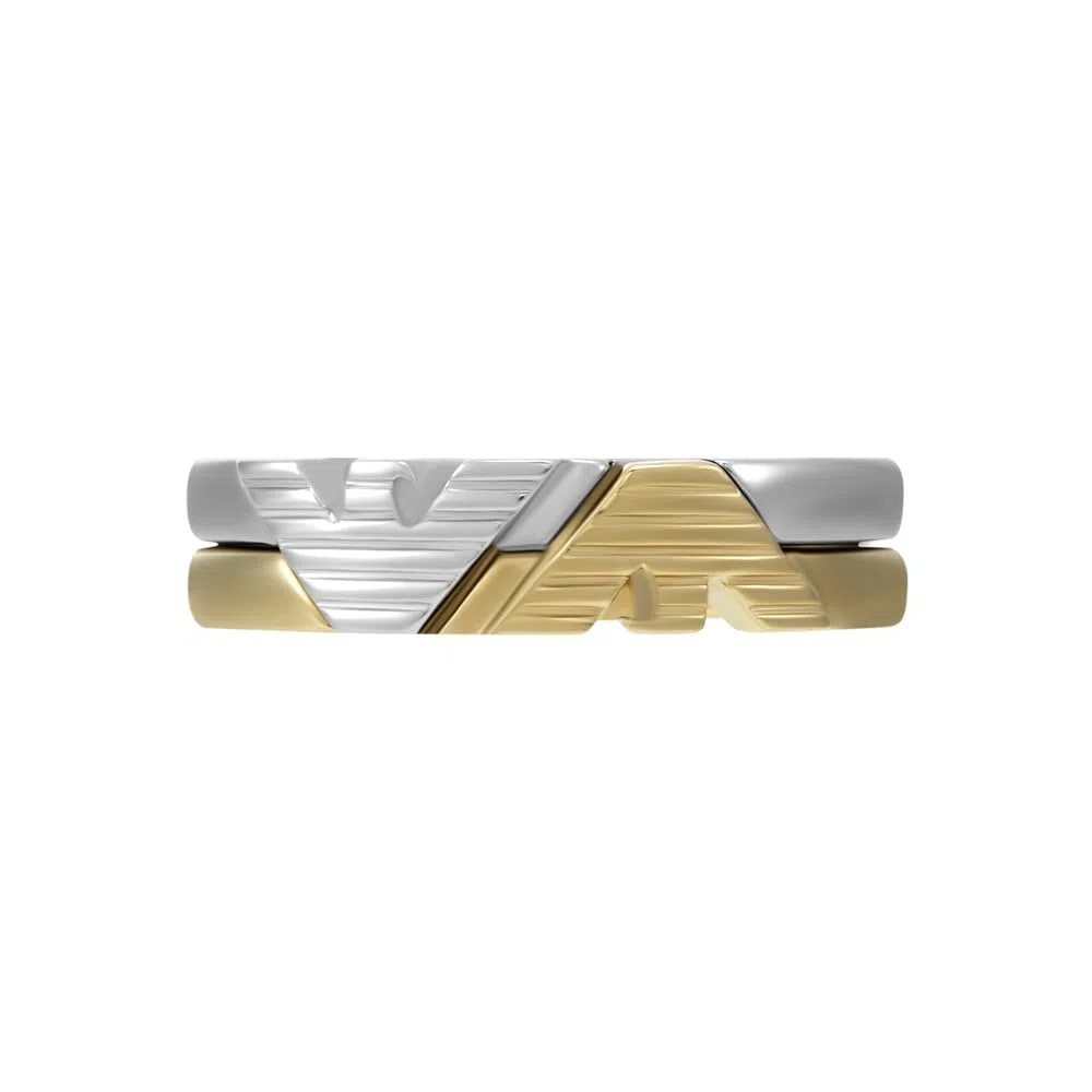 Emporio Armani Anillos Focales Mujer de acero inoxidable o latón