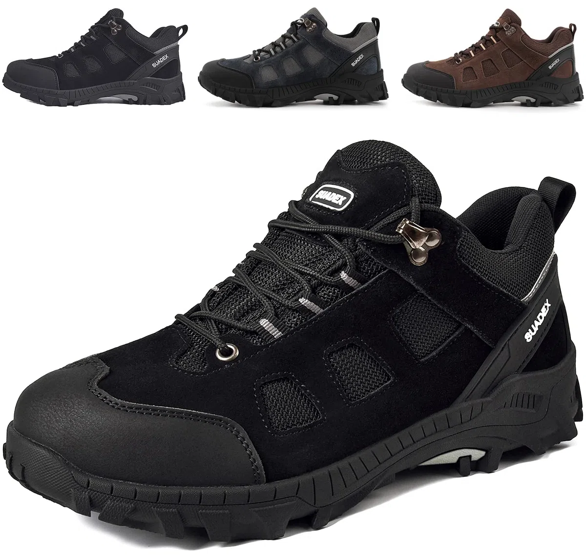 SUADEX Zapatos de Seguridad paraDING1 Ligeros Transpirables con Puntera de Acero Calzado de Seguridad 37-48 EU