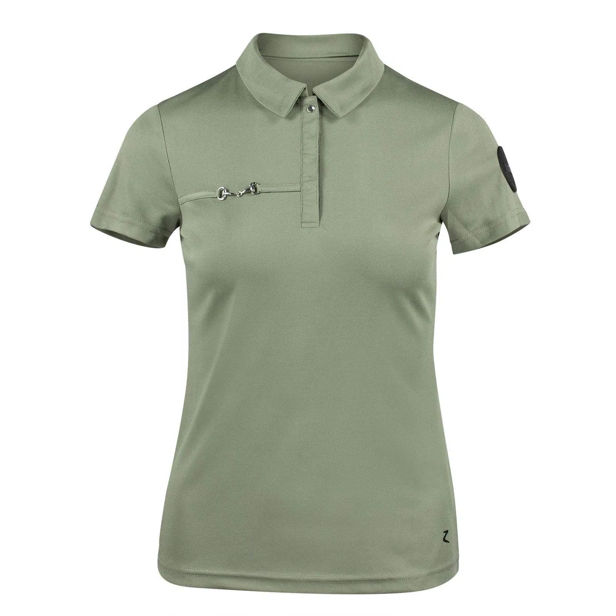 HORZE Camiseta Polo de Manga Corta Funcional para Mujer Denise