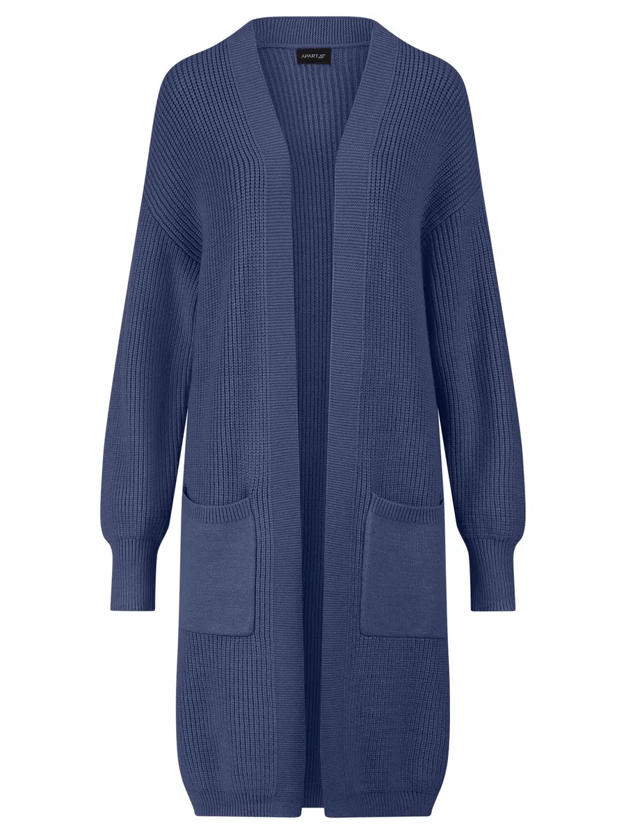 APART Fashion Lange Strickjacke Suéter cárdigan para Mujer