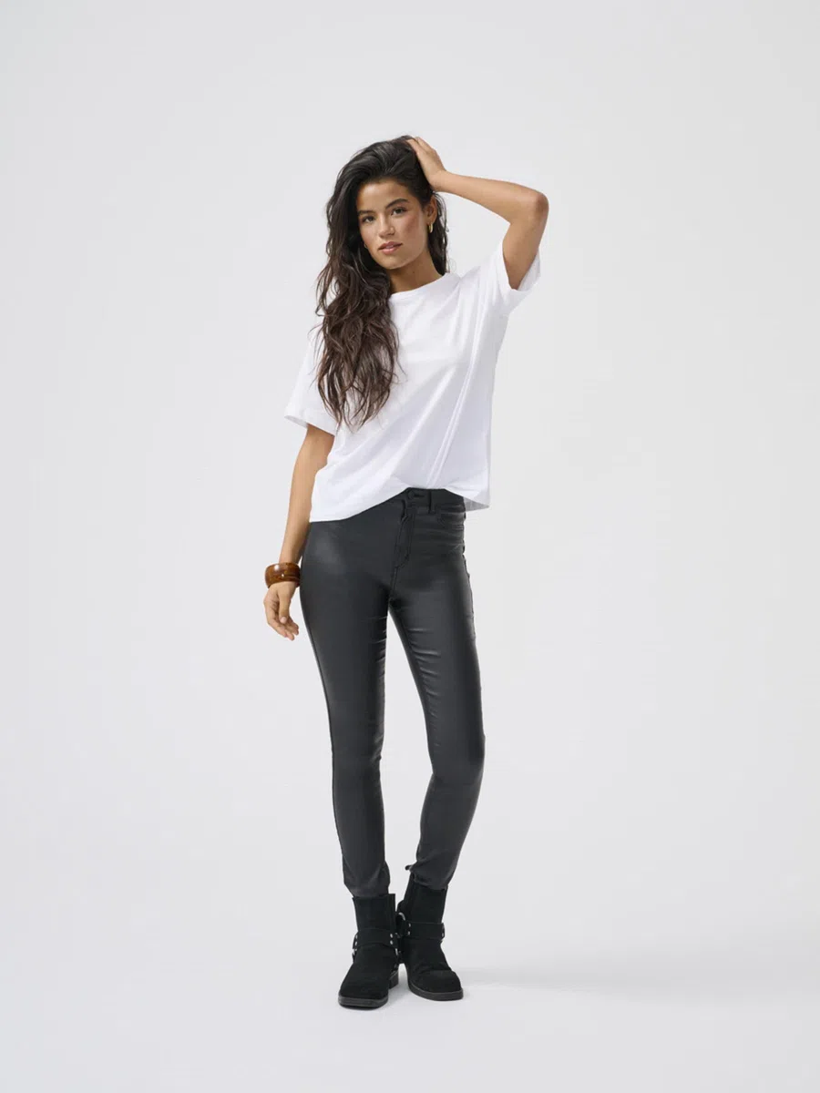 ONLY Faux Leather Trousers ONLROYAL Skinny Fit Faux Leather Trousers