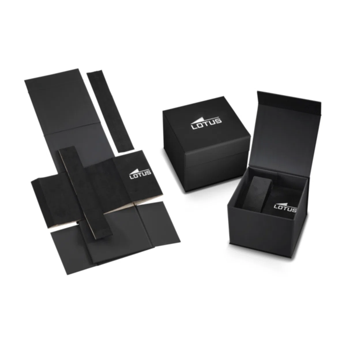 LOTUS Reloj Hombre Analógico de Acero Inoxidable 316l Plateado - Movimiento de Cuarzo - Calendario - Cristal Mineral de Alta Resistencia - Resistente al Agua 10 ATM Clásico 18670