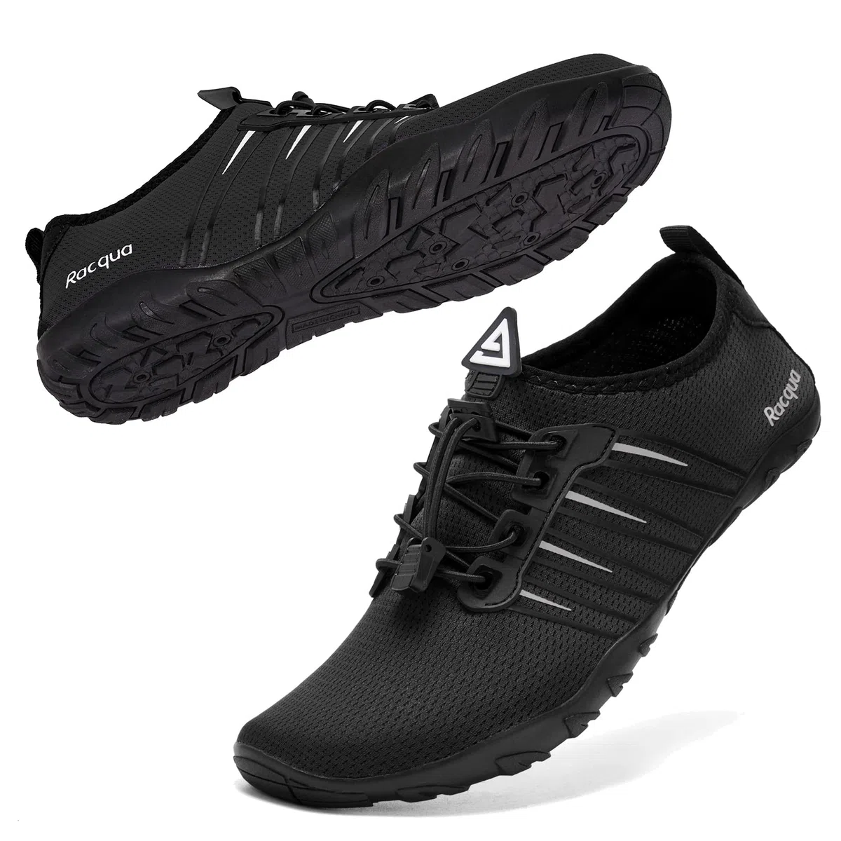 Racqua Water Shoes Quick Dry Barefoot Water Aqua Sport Beach Pool Swim Surf Diving for Men Women