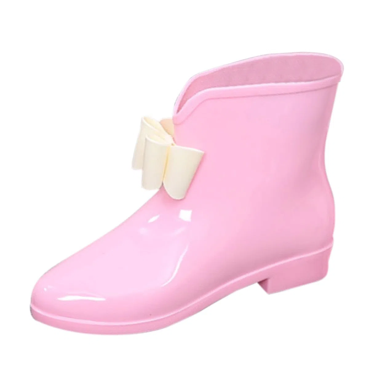 Botas de goma elegantes para mujer, botas de lluvia impermeables, botas de lluvia, botas de goma cortas, botas de goma, antideslizantes, botas de jardín, botas de lluvia